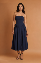 Lace up Waist Dress
