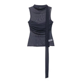 Addie Net Scarf Top