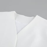 Celine White Two Piece Set