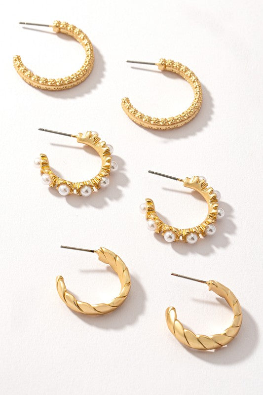 Trio Hoop Set