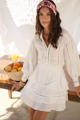 Isabel White Skirt