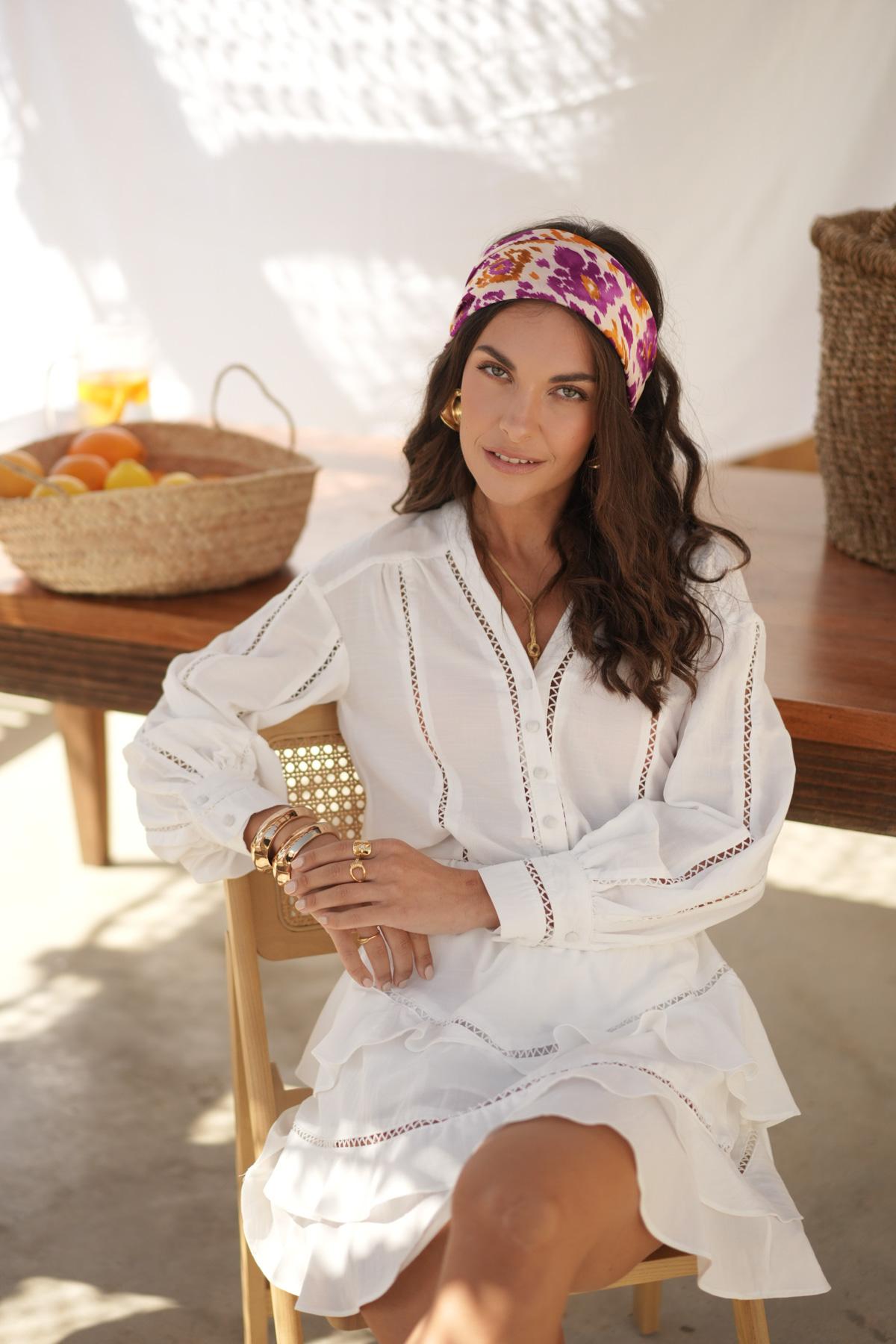Isabel White Blouse