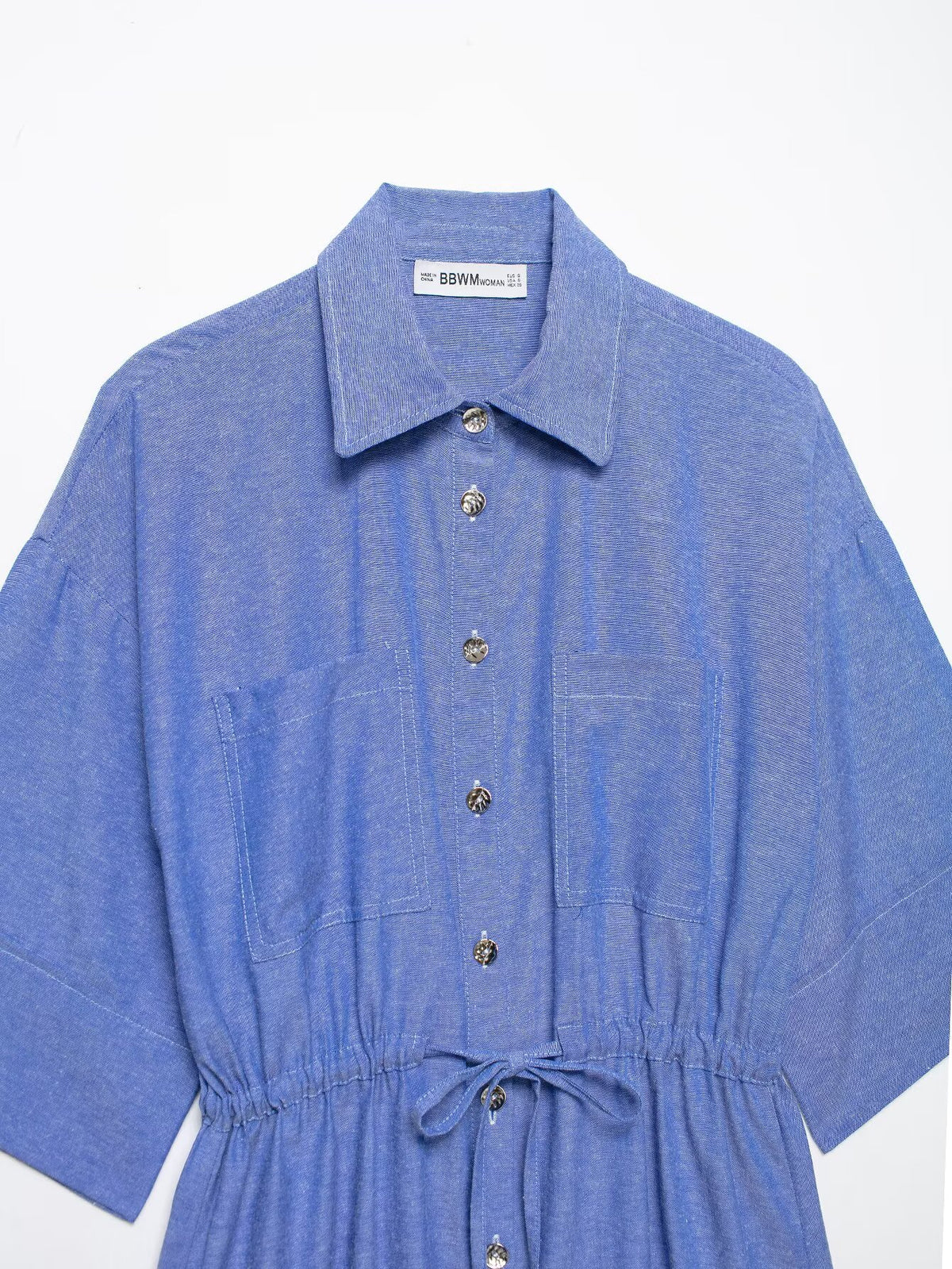Women Clothing Spring Linen Blended Tour Safari Jacket Shirt