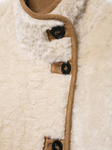 Bethany Cream Fluffy Winter Jacket