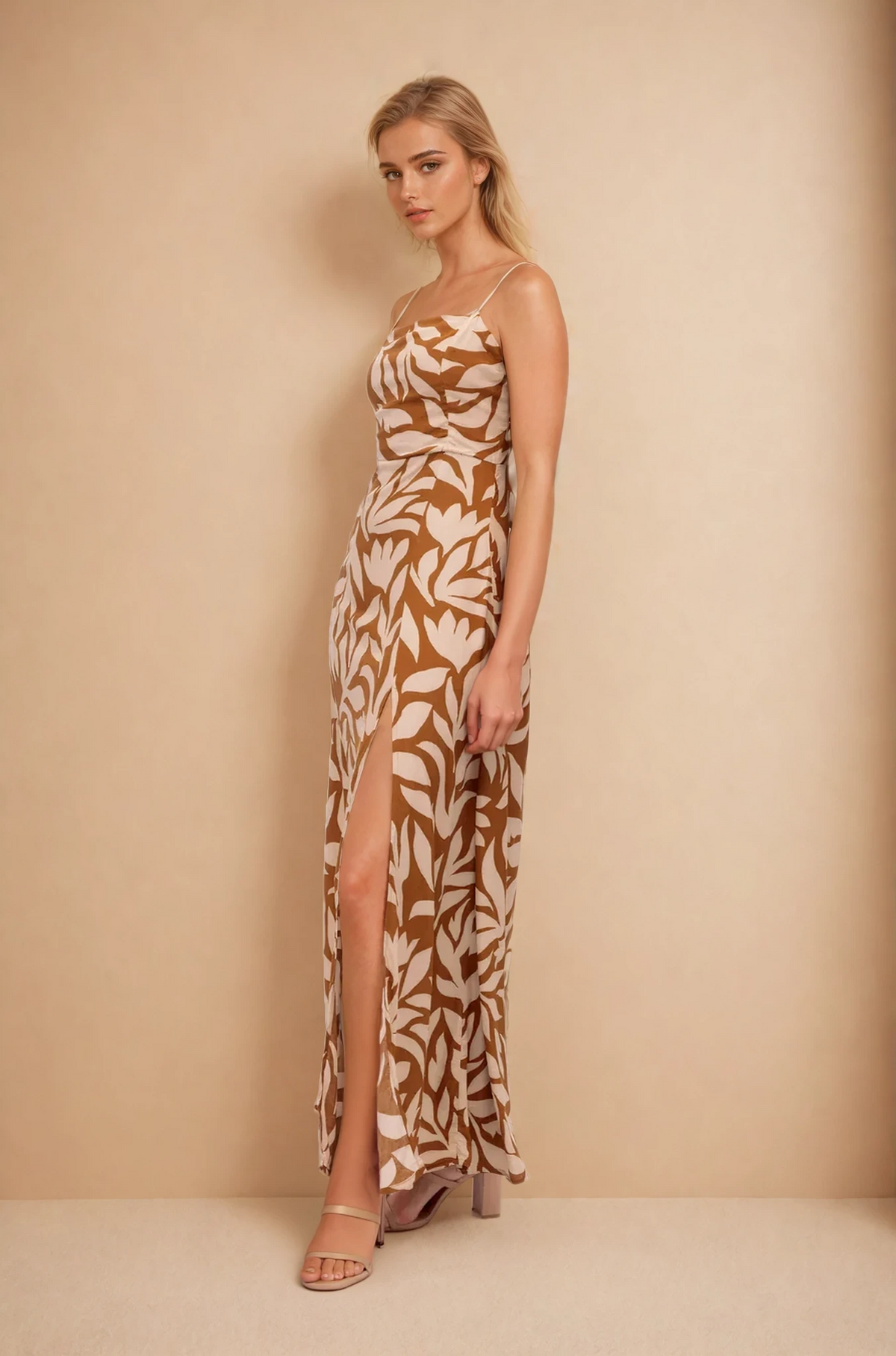 Paloma Side Slit Maxi Dress