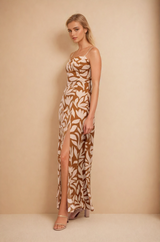 Paloma Side Slit Maxi Dress