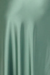 Jem Green Satin Maxi Dress