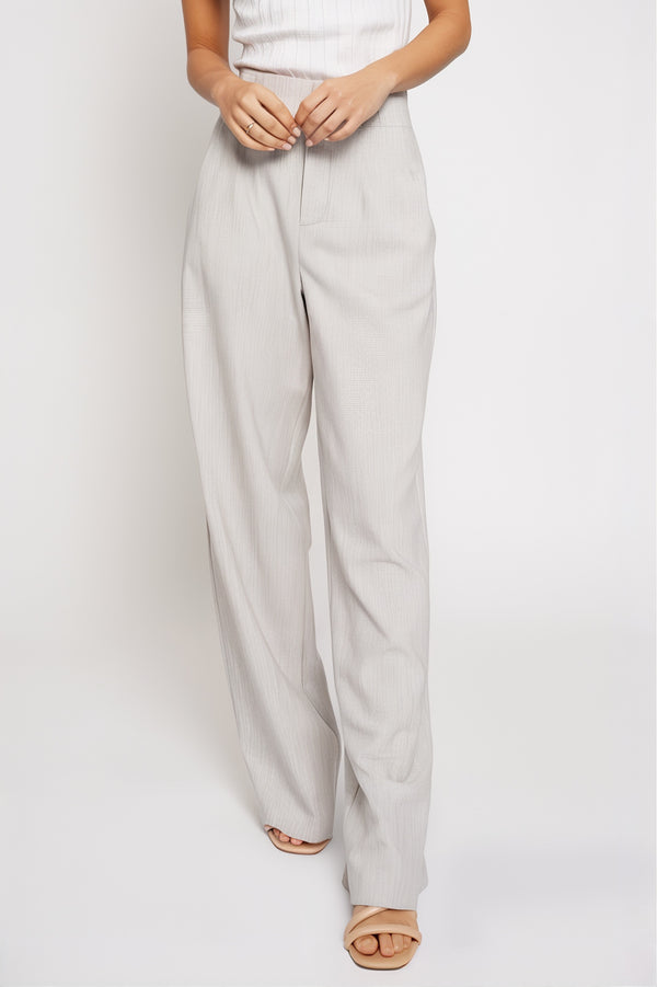 Grey Classic Pants