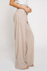 Taupe Classic Pants