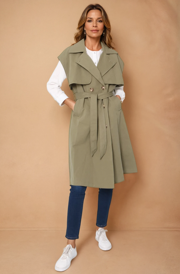 Khaki Trench Jacket