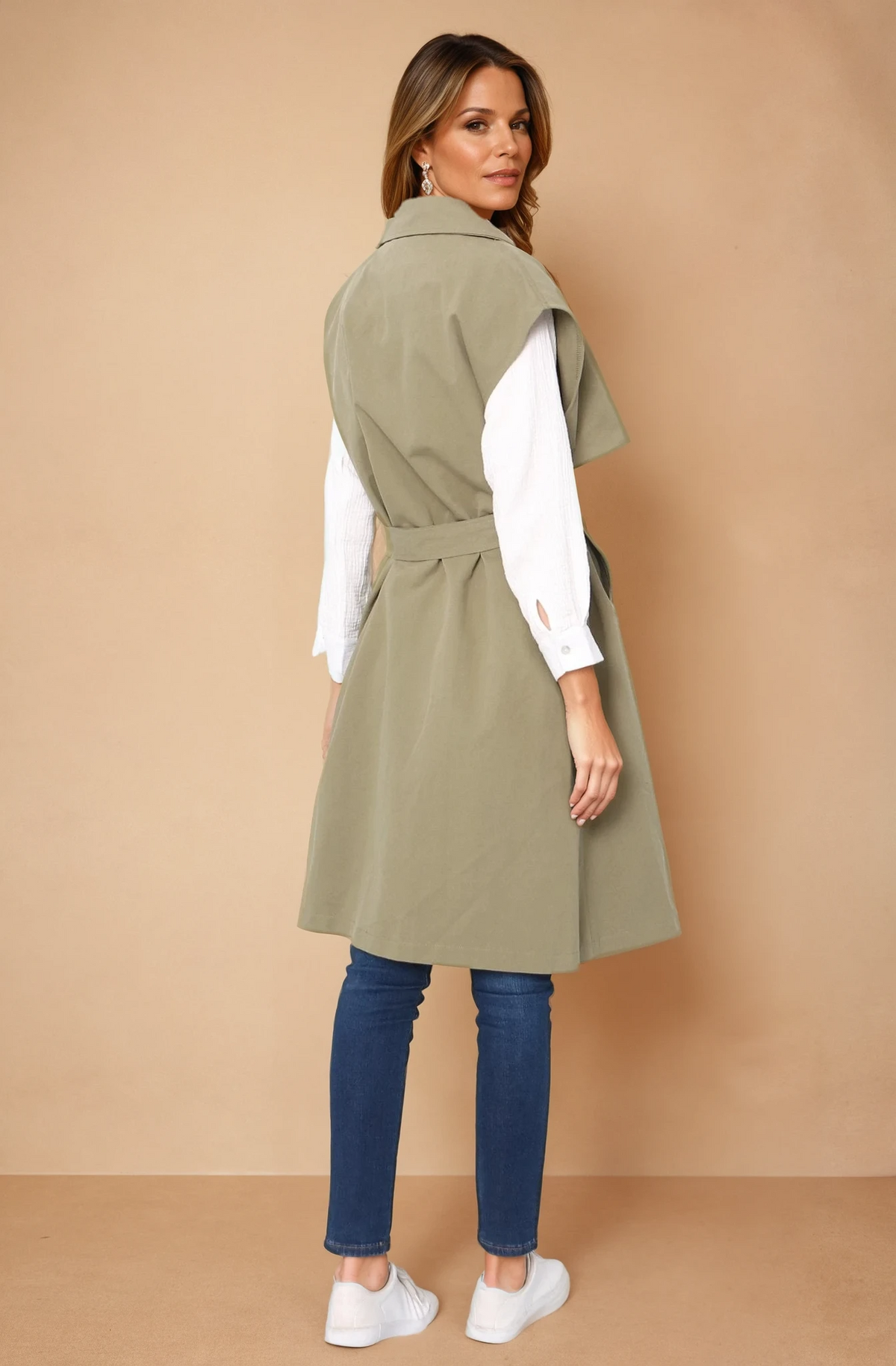 Khaki Trench Jacket