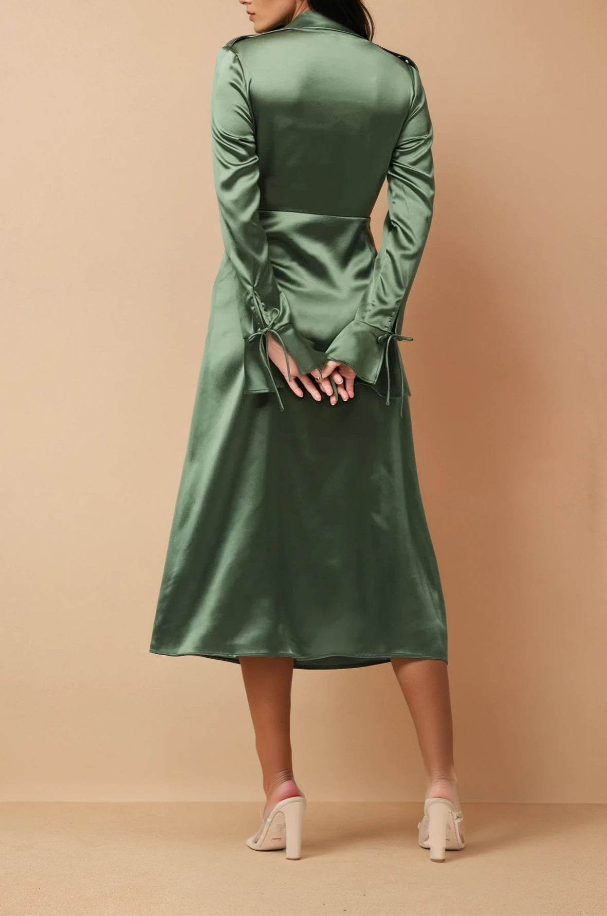 Lalette Midi Dress - Olive