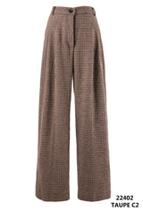 Jo Plaid Pants - NIXII Clothing
